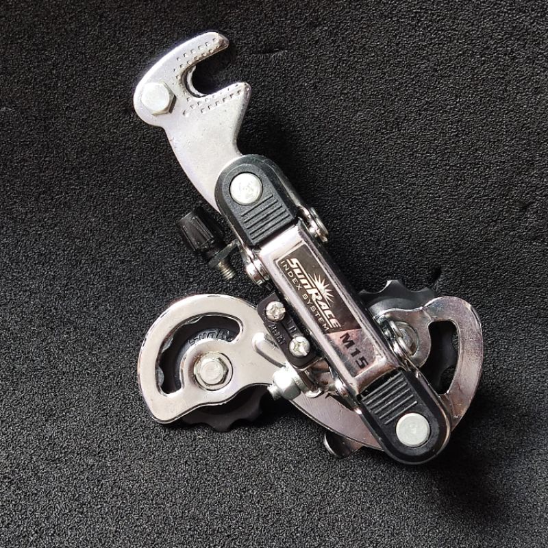 RD Rear Derailleur Sepeda merk Sunrace untuk 6 7 Speed rd jepit Short cage
