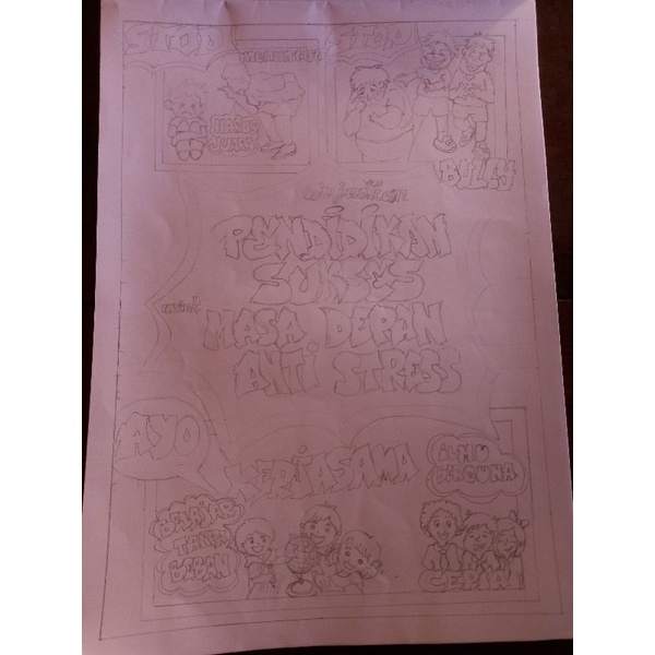 

Poster manual / poster handmade / poster pendidikan / poster edukasi / tugas poster sekolah