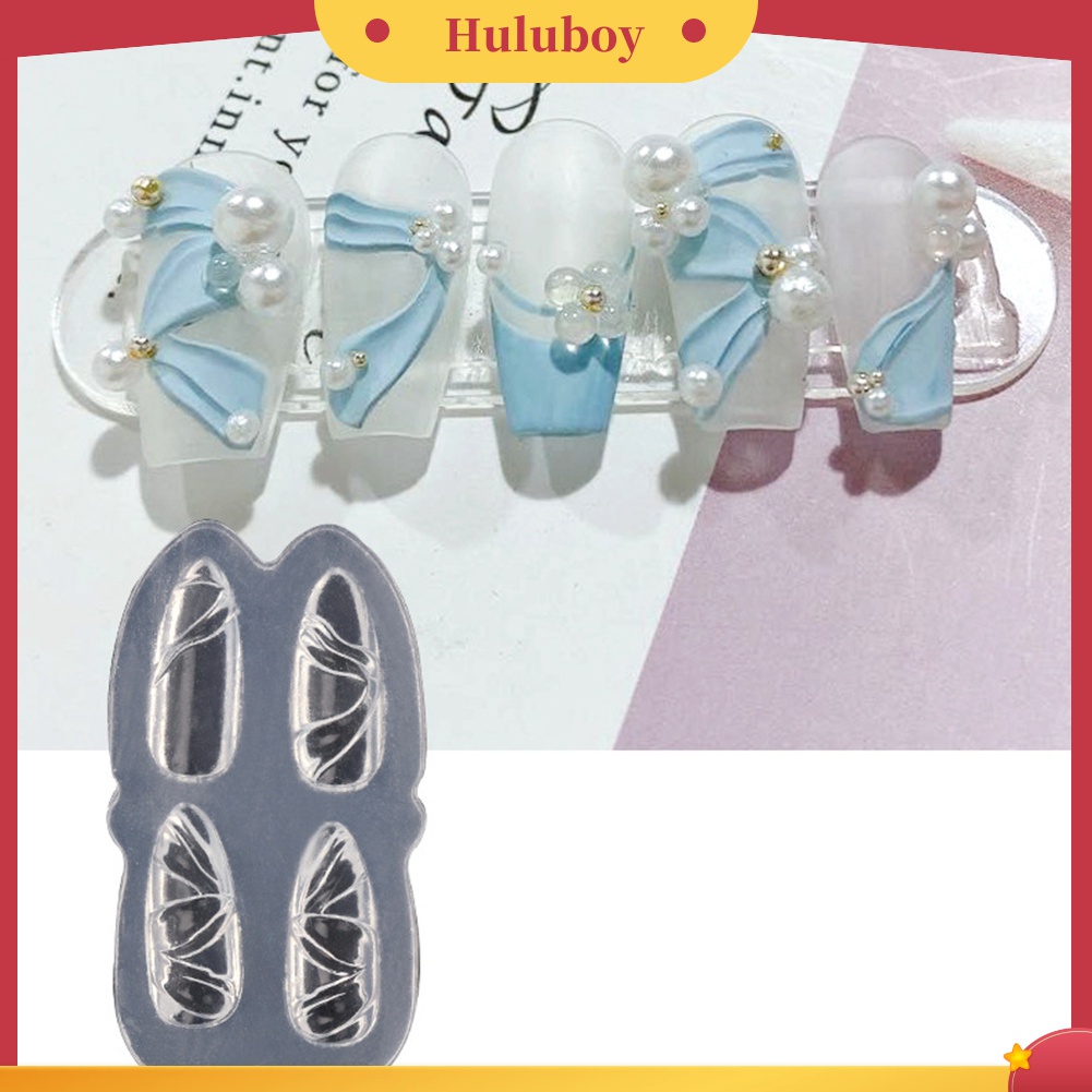 Huluboy Huluboy♡ Cetakan Stempel Kuku Motif Pitahati Untuk Dekorasi Nail Art