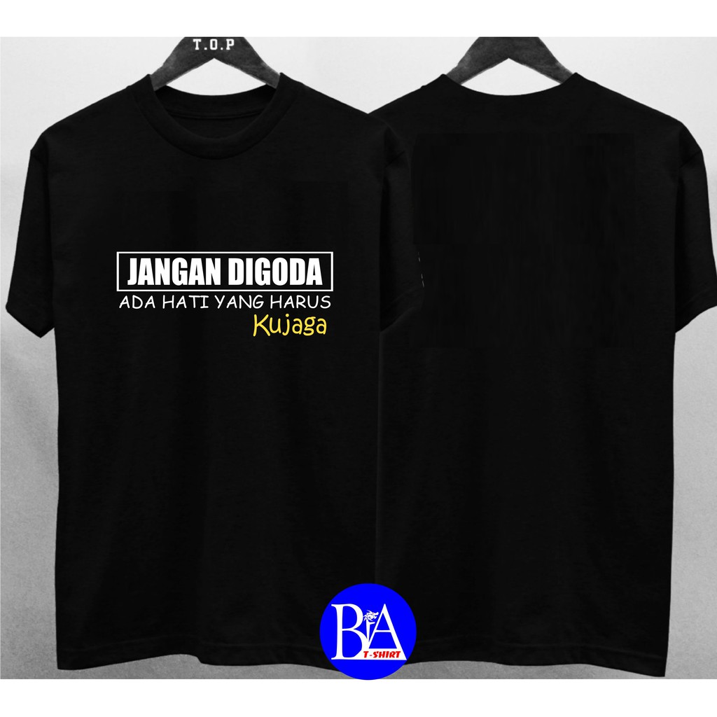 COD/KAOS JANGAN DIGODA/KAOS EKSPRESI/KAOS HITS/KAOS TULISAN/KAOS BANDUNG/KAOS MURAH/KAOS DISTRO