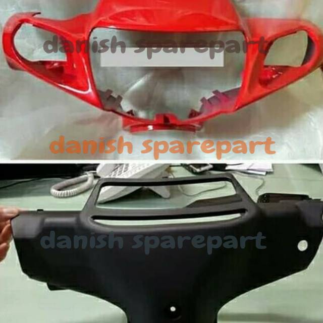 Batok depan belakang f1zr merah / fizr / poswan