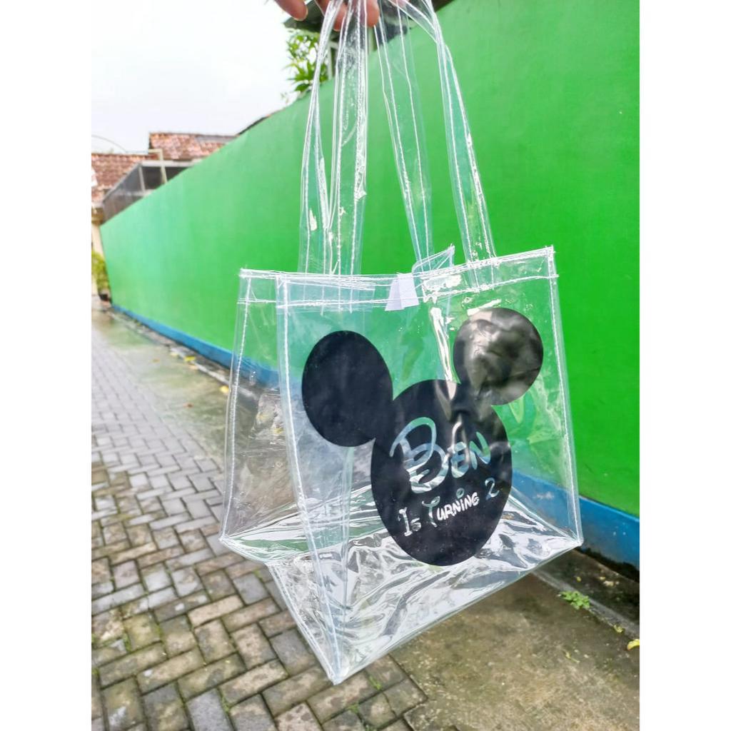 

25x20x20 Min Order 30pcs / Free Sablon 1 Warna 1 Sisi / Free Desain / Tas Ultah Bento / Tas Promosi Bento