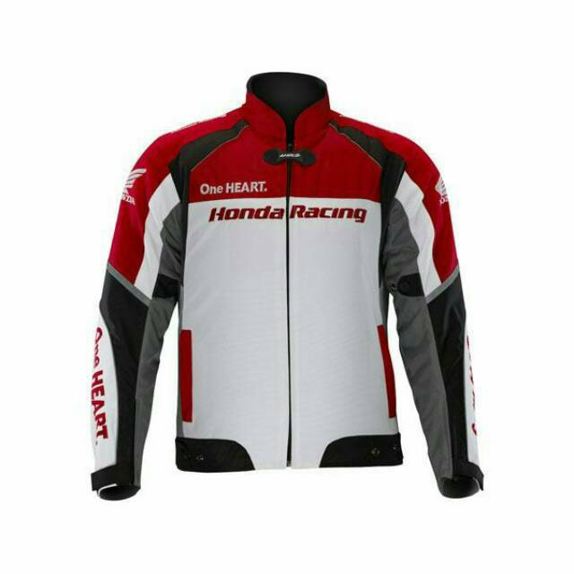 Jaket Touring Racing Red HRR Resmi Apparel Honda
