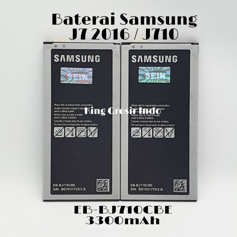 Baterai Samsung Galaxy J7 2016 / J710 Original OEM EB-BJ710CBE Battery