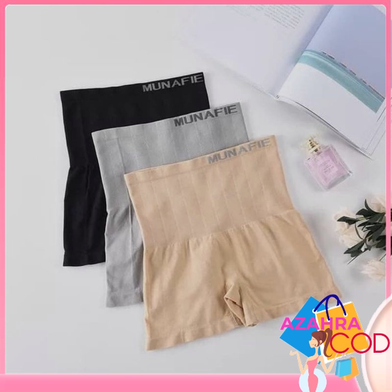 AZAHRA Boxer High Waist Unisex munafie wanita