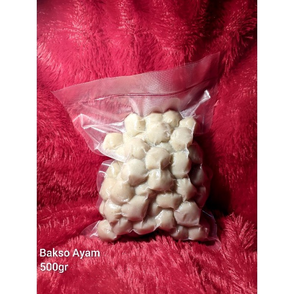 

Bakso Ayam Homemade tanpa pengawet