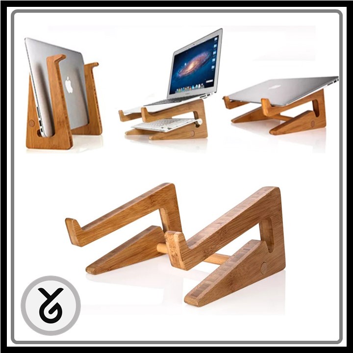 Stand Laptop Kayu Meja Laptop