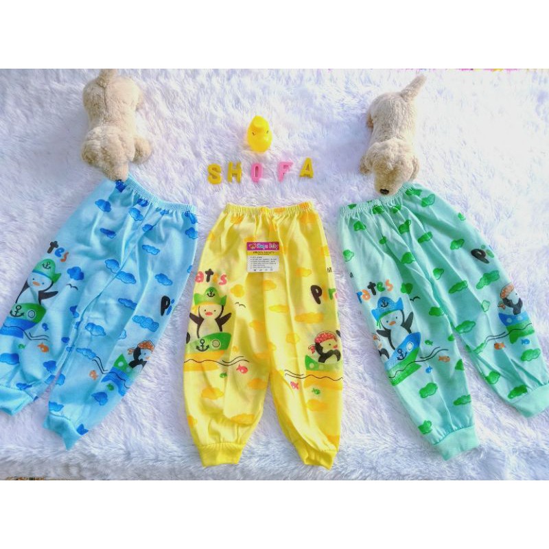 TERBARU Celana Panjang Bayi ukuran S. M. L. XL . 6 PCS &  1 LUSIN Newborn Bagus Murah