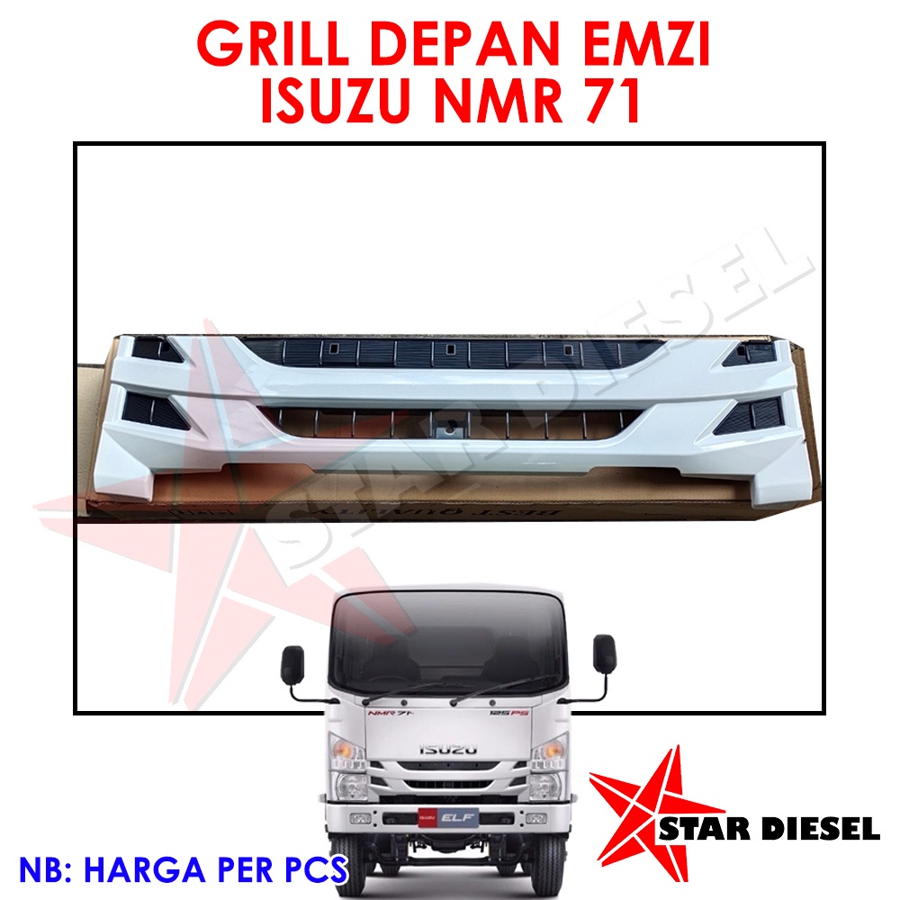 GRILL DEPAN EMZI RADIATOR ISUZU NMR 71 GRILLE FRONT ISUZU NMR 71