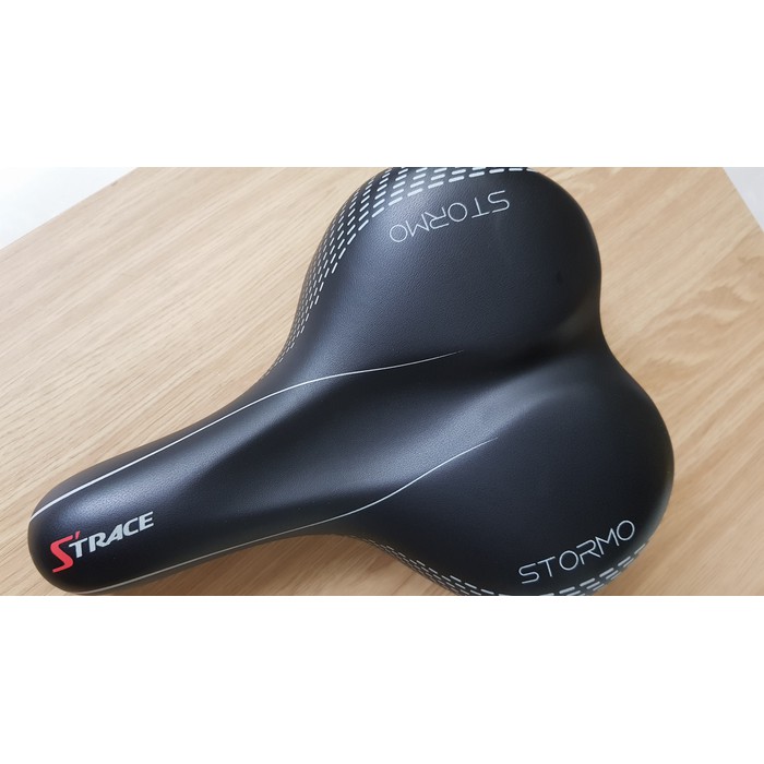 SADEL / JOK SEPEDA MTB / FIXIE / BMX GEL LEBAR STRACE STORM TYPE A