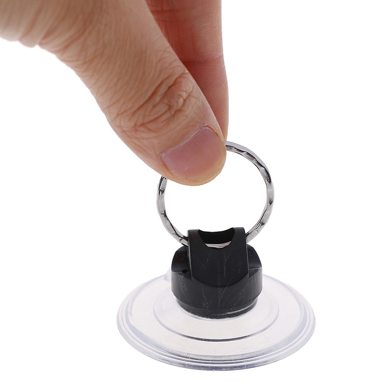 (LUCKID) Suction Cup Heavy Duty Dengan Gantungan Kunci Metal Untuk Reparasi Handphone