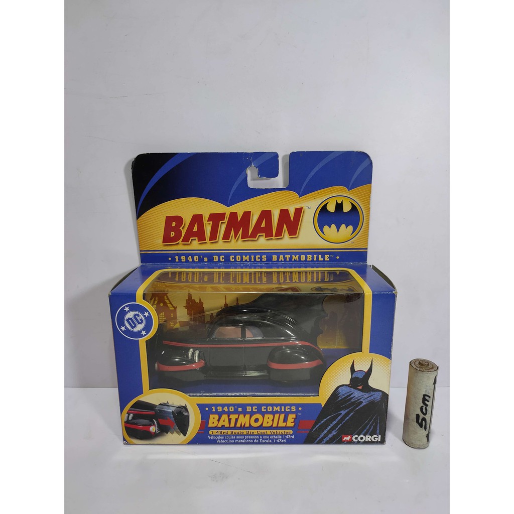 Batmobile 1940 DC Comics Batman Corgi Diecast