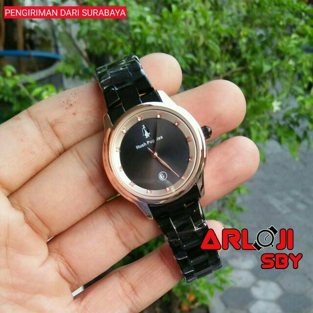 JAM TANGAN WANITA HUSH PUPPIES TANGGAL AKTIF