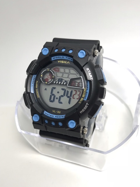 Jam tangan visica sport digital remaja vl 32 anti air