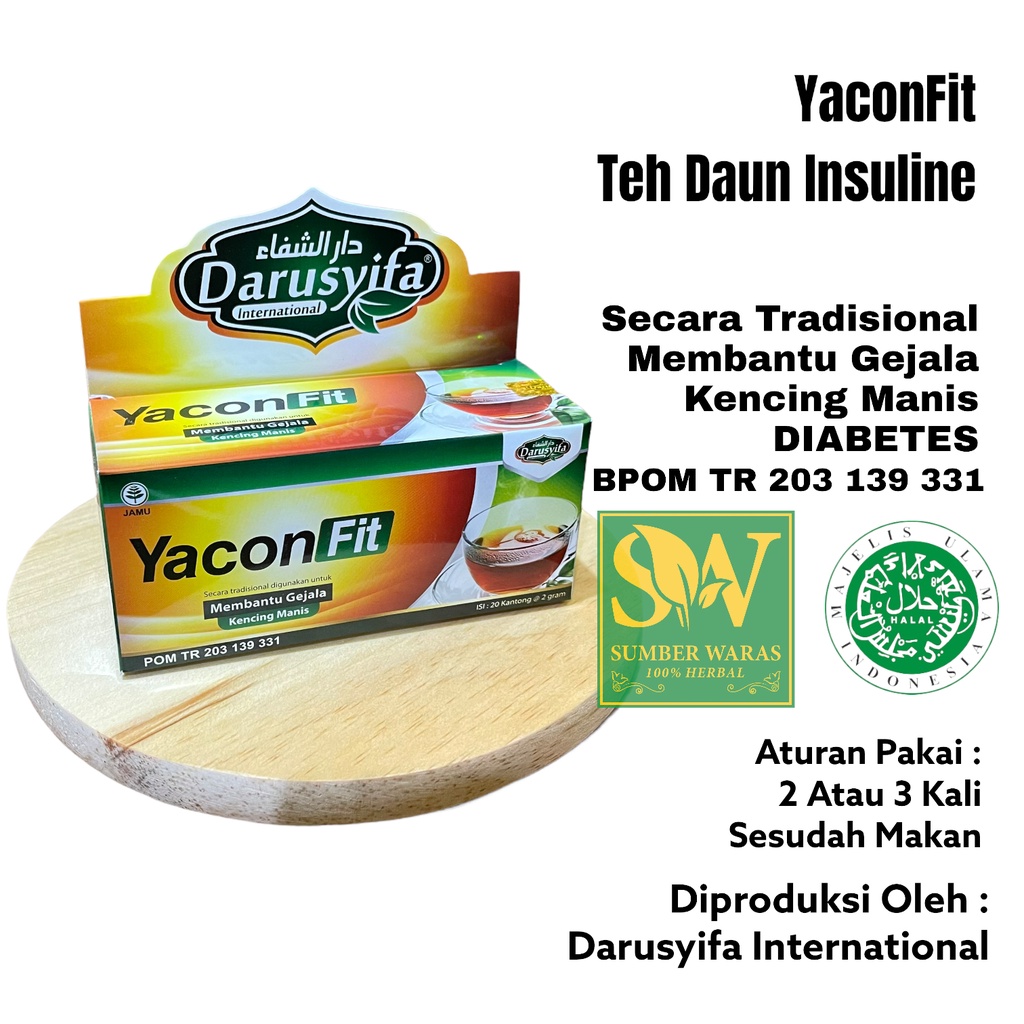 

TEH CELUP DAUN INSULIN YACON FIT