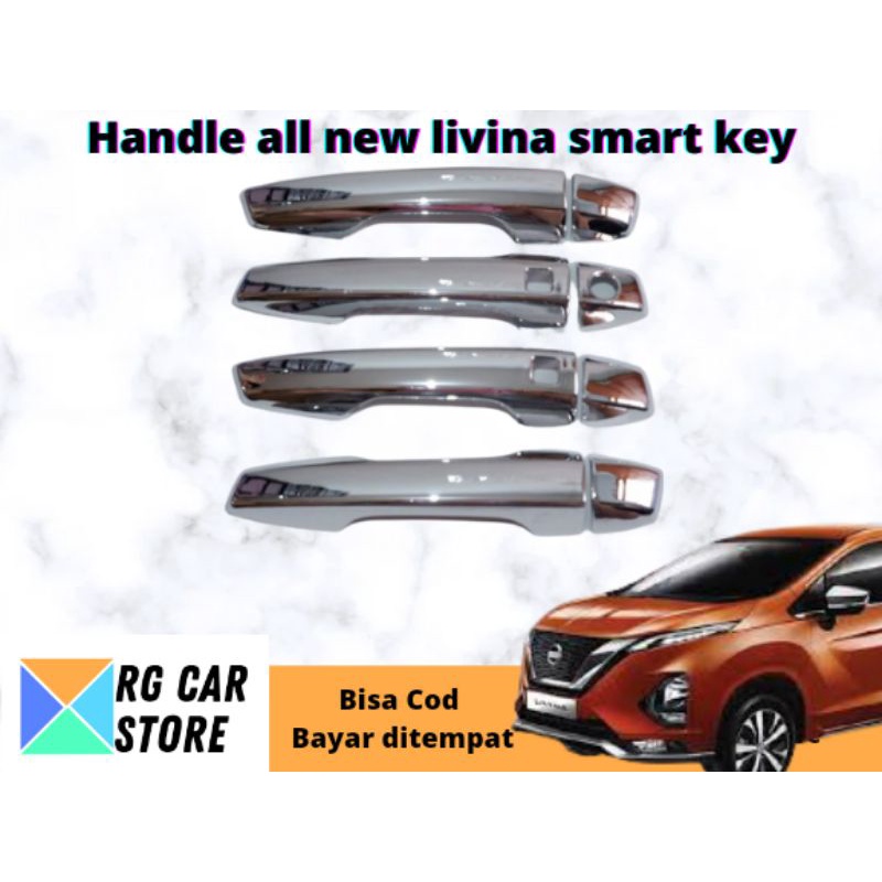 COVER HANDLE ALL NEW LIVINA SMART KEY DIJAMIN PNP