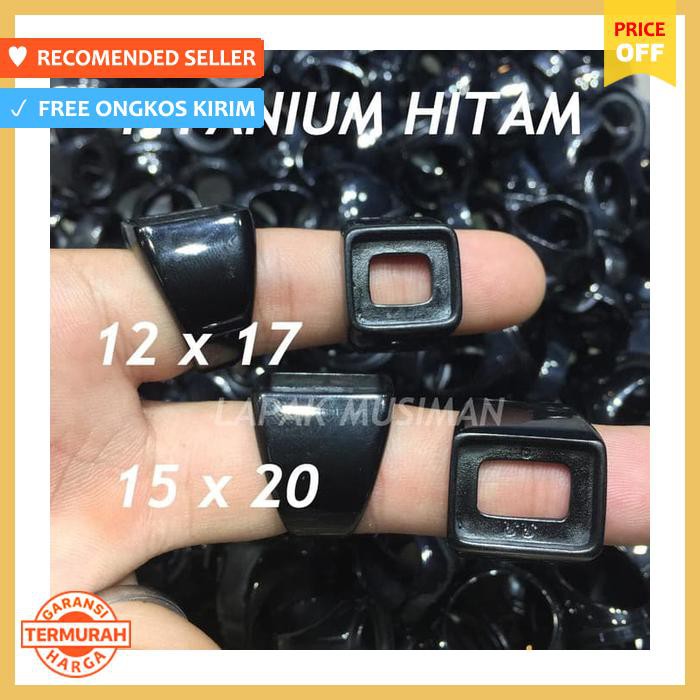 CANGKANG/EMBAN TITANIUM HITAM MODEL KOTAK