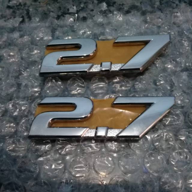 EMBLEM TULISAN 2.7 ORIGINAL