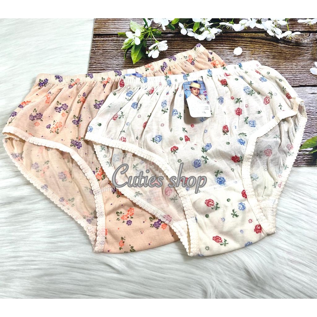 UNDIES WANITA DEWASA POLA BESAR, MODEL SERUT