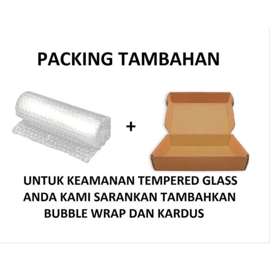 

Packing Tambahan Kardus + Bubble Wrap / Kotak Dus Packingan + Kemasan Bubble