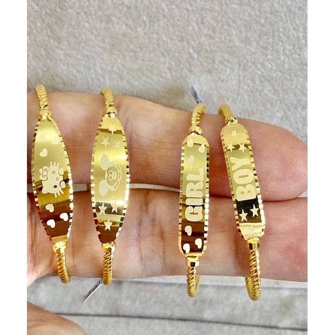 Gelang Bayi Emas Asli kadar 700 16k Boy/ Girl