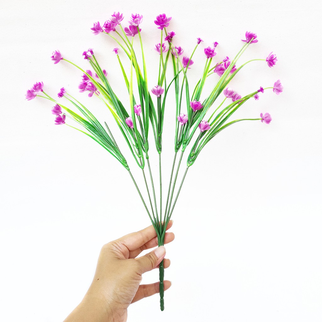 Bunga Plastik Lotus Artificial Pernak Pernik Interior Flower Dekorasi Meja - AF47-6