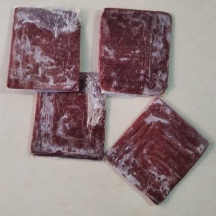 cacing beku 1kg lempeng cacing darah cabek cadar