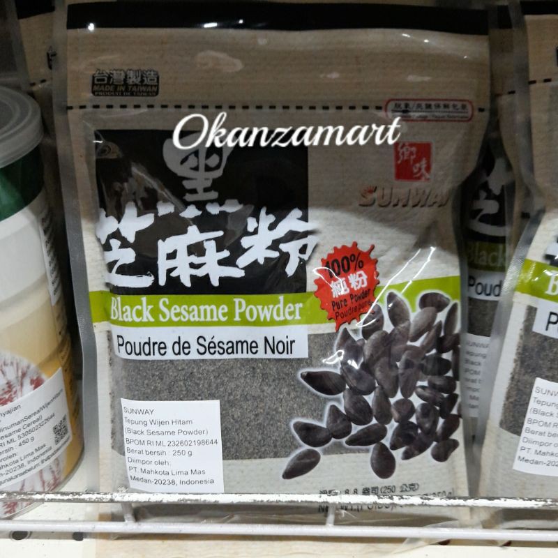 

Sunway Black Sesame Powder 250gr