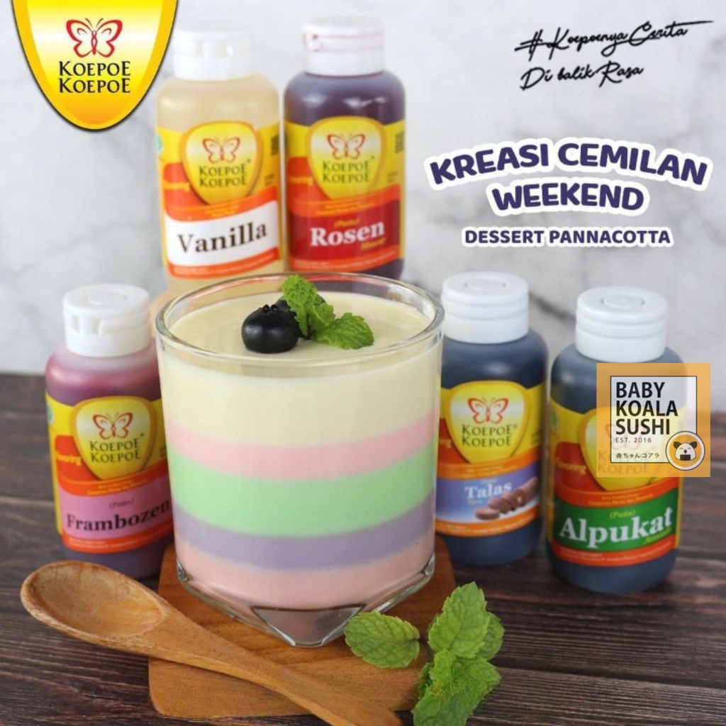 KOEPOE Pewarna Kue Makanan Warna Warni 30 ml | All Variant