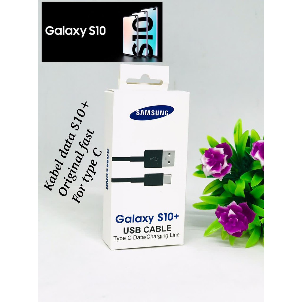 KABEL DATA SAMSUNG GALAXY S20+/S10+/S9+/S8+ TYPE C ORIGINAL
