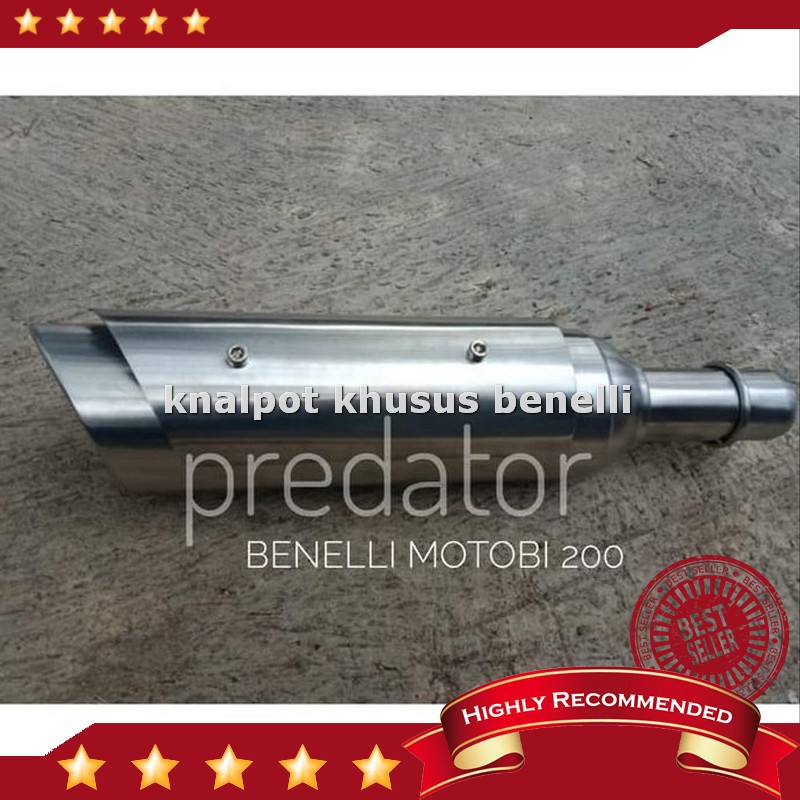 Harga Limited Knalpot Benelli Motobi Evo. Knalpot Benelli Motobi 200 Evo