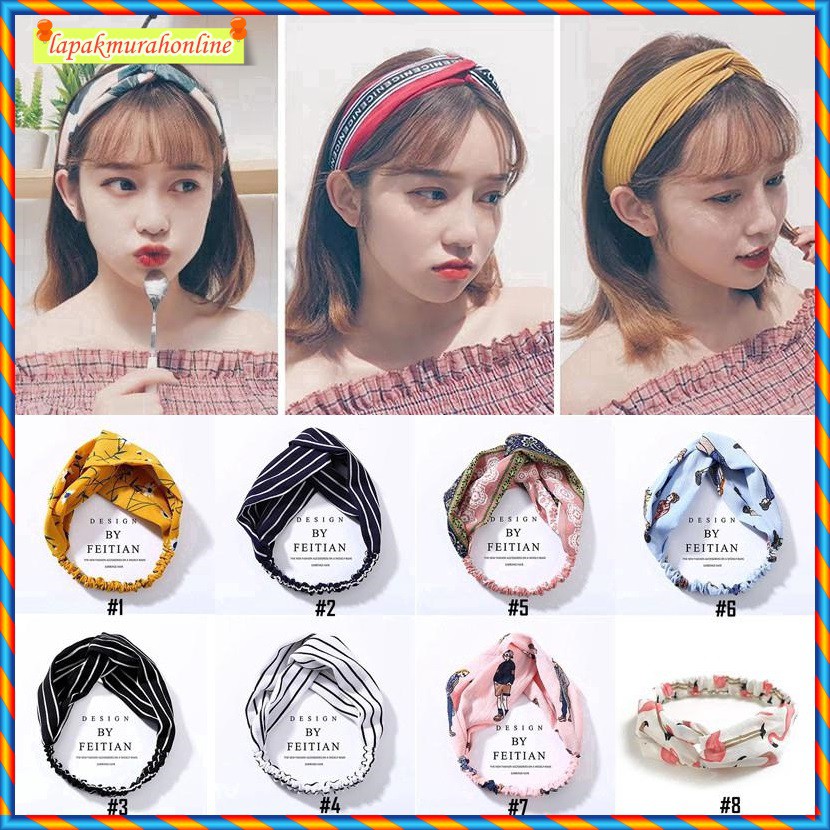 BANDANA SIMPUL / BANDANA SIMPUL ALA KOREA / BANDO ALA KOREA