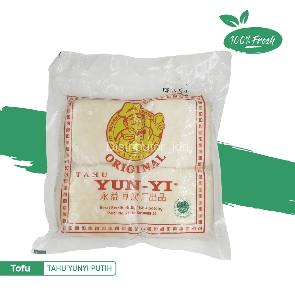 

Tahu Yun-Yi Putih isi 4pcs