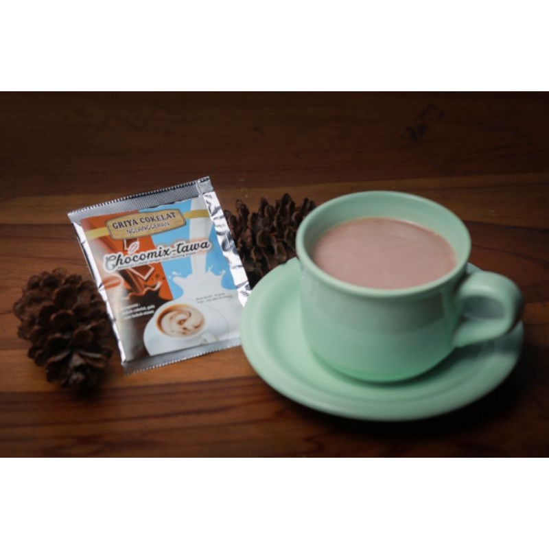

Minuman Cokelat Chocomix-Tawa | Griya Cokelat Nglanggeran
