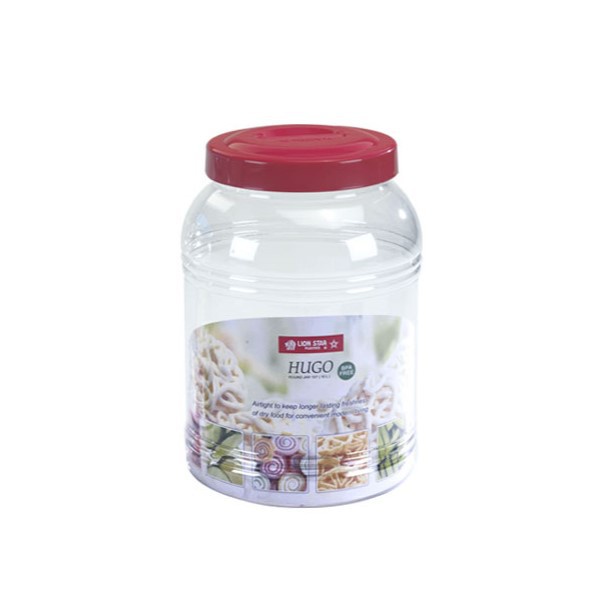 LION STAR PP 37 TOPLES HUGO KERUPUK BULAT SERBAGUNA 10 L ROUND JAR 107