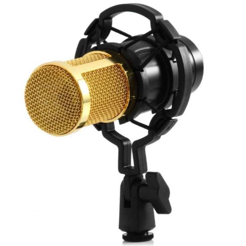 taffstudio Microphone Condenser Studio Dengan Shock Proof Mount