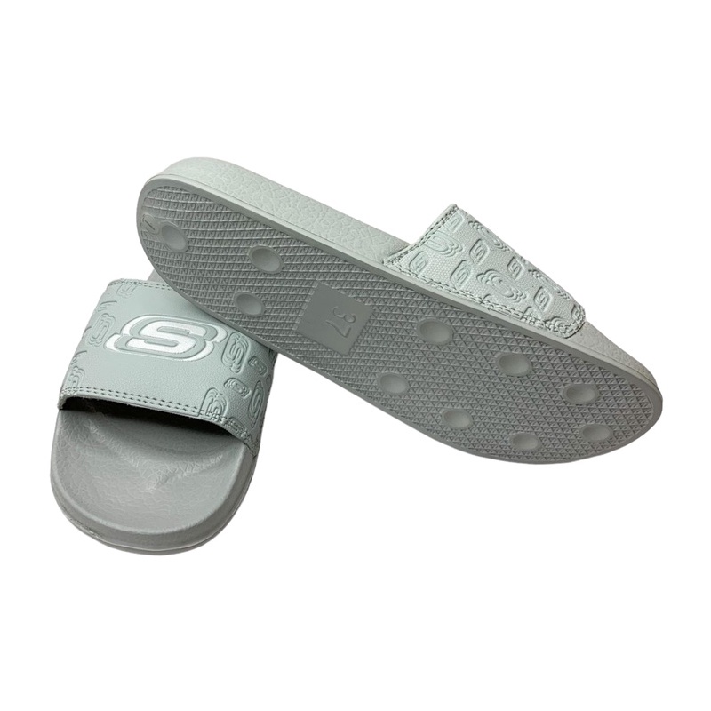 Sandal Skechers Wanita Slide Terbaru Sendal Cewek Sketchers Selop Kekinian Murah Sandal Skecher Cewek