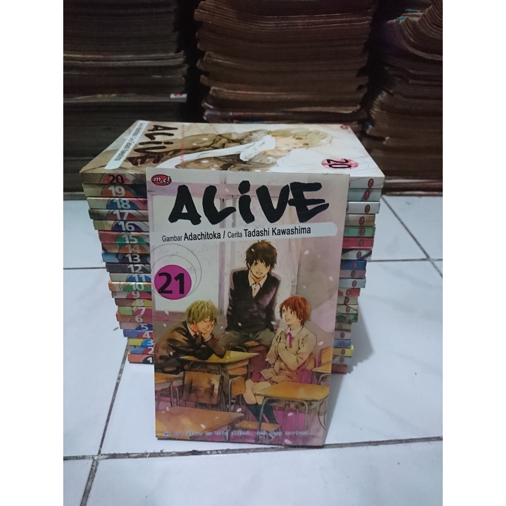 Komik Alive 1-21 tamat - Tadashi Kawashima