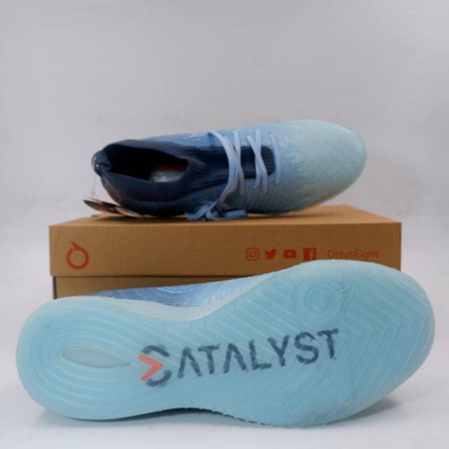 Sepatu Futsal OrtusEight Catalyst Mercury IN Cloud Blue Midnight 11020094 Original BNIB