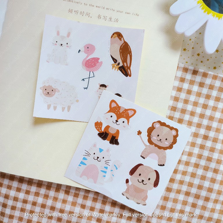 

sticker aesthetic kawai animal by aigo.kiyowo