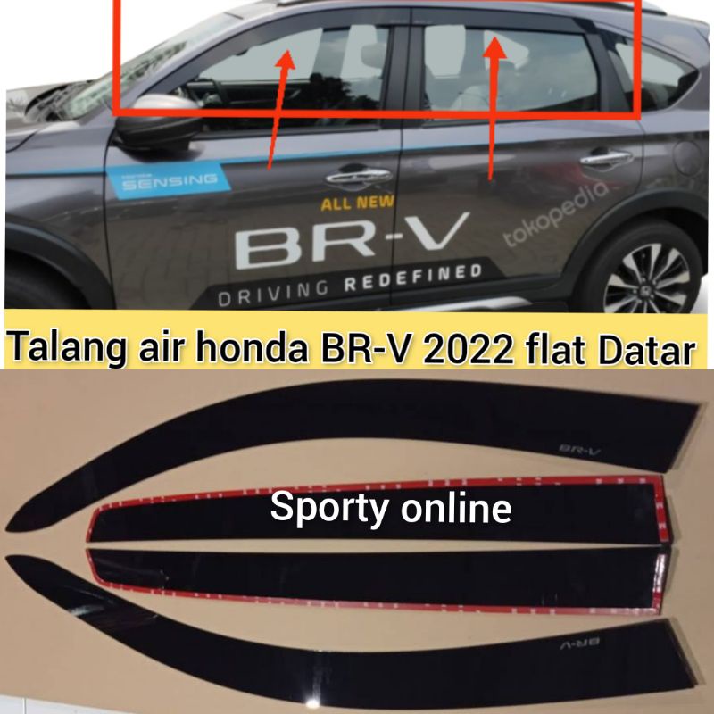 talang air honda allnew Brv 2022 sampai 2023 flat ori