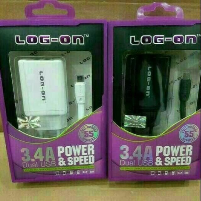 charger logon 3.4 ampere casan usb