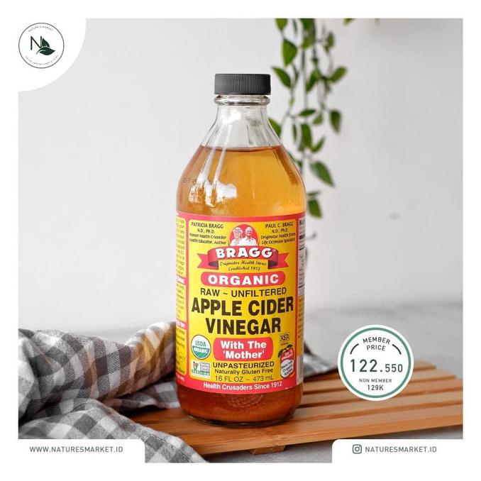 

Cuci Gudang Awal Tahun Bragg Apple Cider Vinegar (Organic) 473ml Diskon