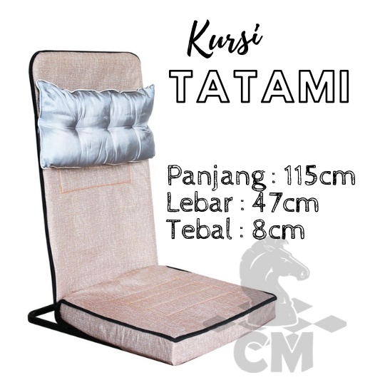 kursi lesehan / kursi tatami / kursi santai / kursi lipat sofa tatami