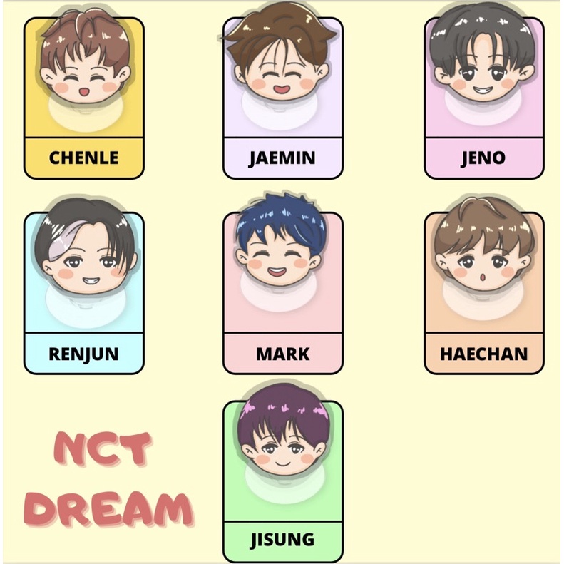NCT DREAM POPSOCKET ACRYLIC | Phone Grips