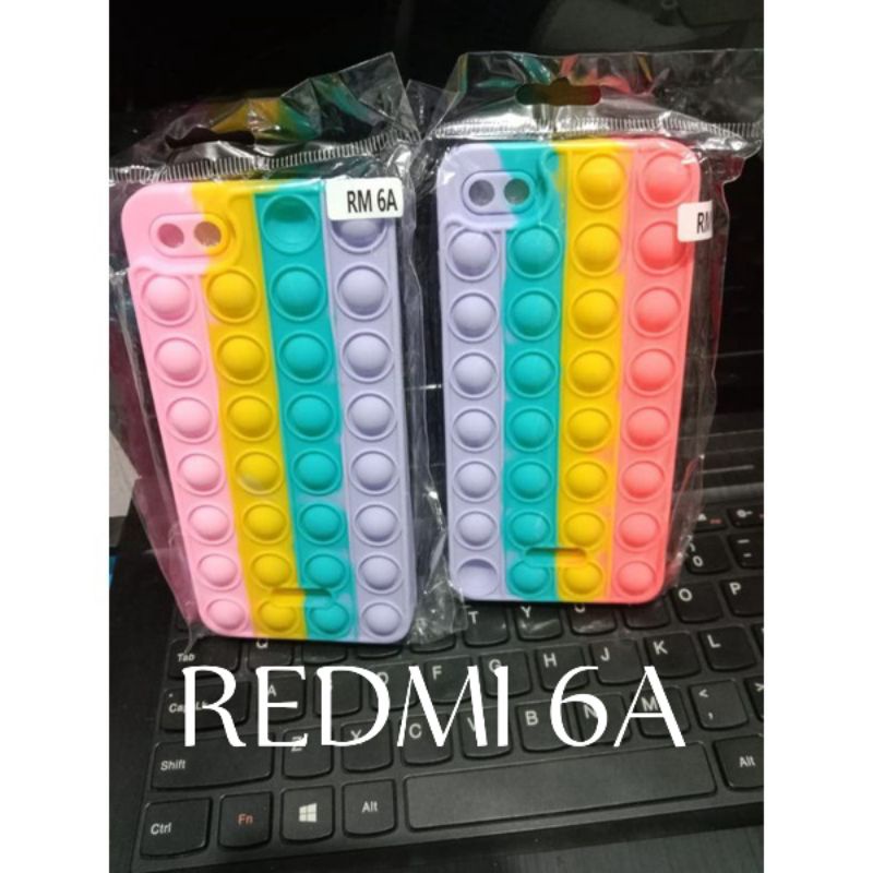 Case Pop it Xiaomi Redmi 6a Silikon pop it polos terbaru