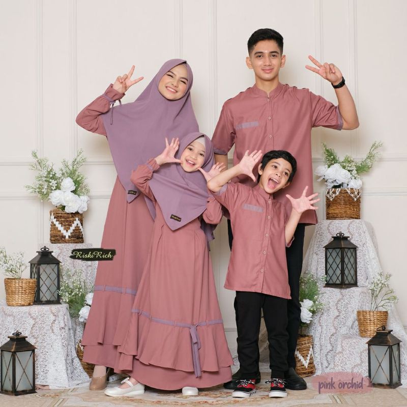 JUAL BAJU GAMIS SARIMBIT ZAYNA ZAYN ORIGINAL BY RISKIRICH