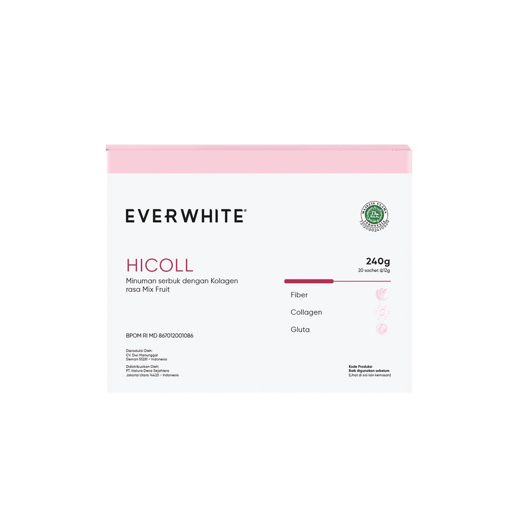 

EVERWHITE HICOLL Drink (20 Sachet)