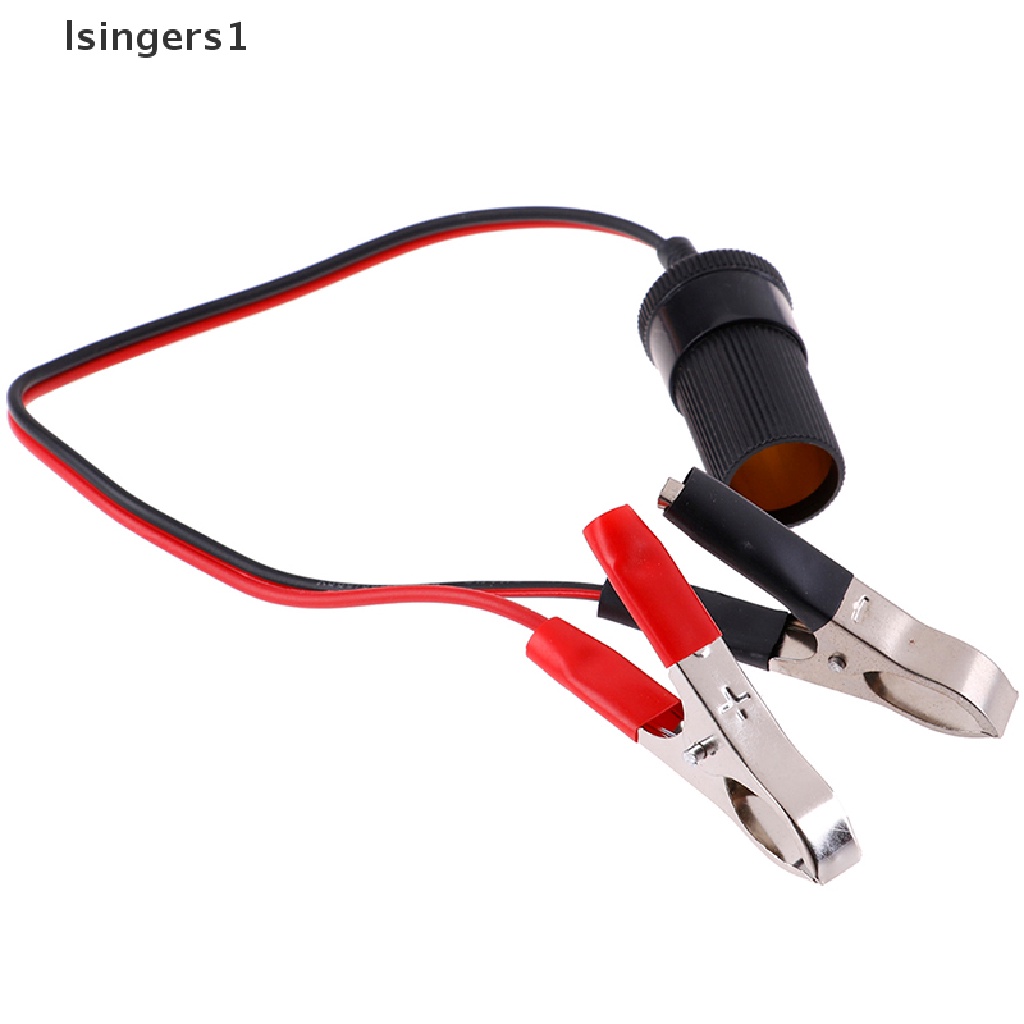 (lsingers1) Adapter power socket lighter Rokok 12V Model Klip on