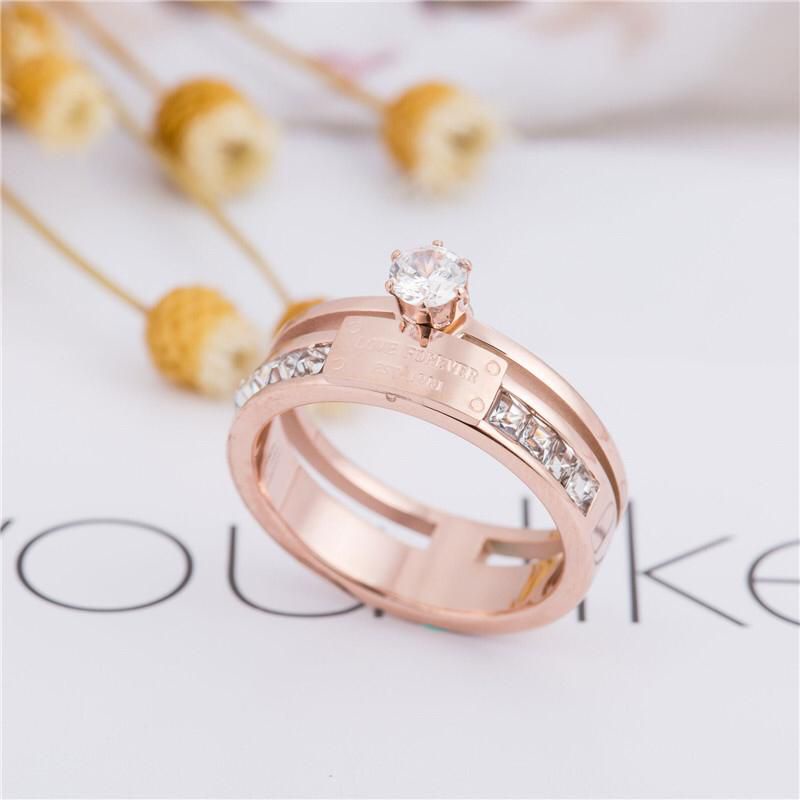 Cincin Diamond Layer Titanium Anti Karatan